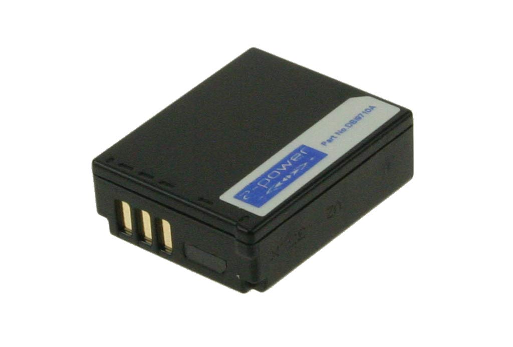 2-Power Digital Camera Battery 3.7V 1000Mah