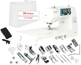 Sewing Machines By Janome: 2030QDC Blue Line Sewing Machine for Quilting, Free Quilting