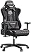 Produktbild AutoFull Gaming Stuhl Schreibtischstuhl Gamer Ergonomischer Bürostuhl mit hoher Rückenlehne und Lendenwirbelstütze,PU-Leder,Einstellbare Sitzhöhe und Rückenlehnenneigung,schwarz (DREI Jahre Garantie)
