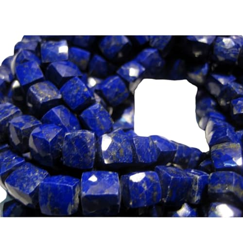 Cubes de Lapis Lazuli de 6-7 mm pour imaginer votre collier bohème chic