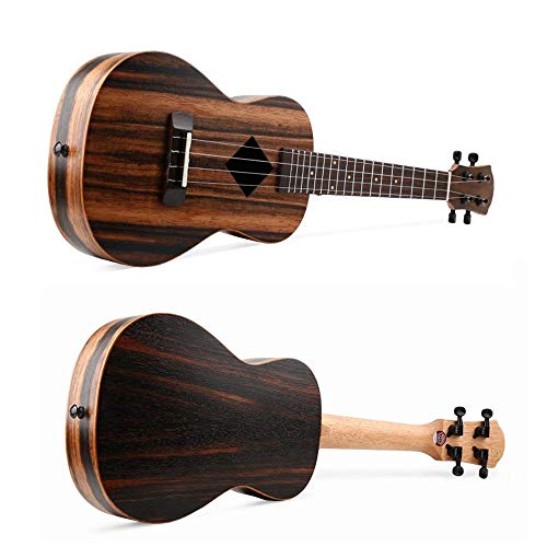 Ukulele 23 Pouces Bois d’Ebène Carbone Cordes Ukulele Uke Hawaii Enfants Petite Guitare avec Sac Gig for Les Enfants… - Les Beatles, Paul McCartney, John Lennon, RIngo Starr, George Harrison Ukulele 23 Pouces Bois d'Ebène Carbone Cordes Ukulele Uke Hawaii Enfants Petite Guitare avec Sac Gig for Les Enfants… – Image 3