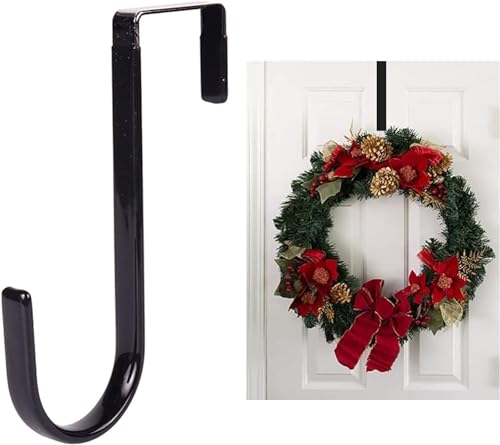 Essivox Black Wreath Carbon Steel Hanger, 5 Inch...