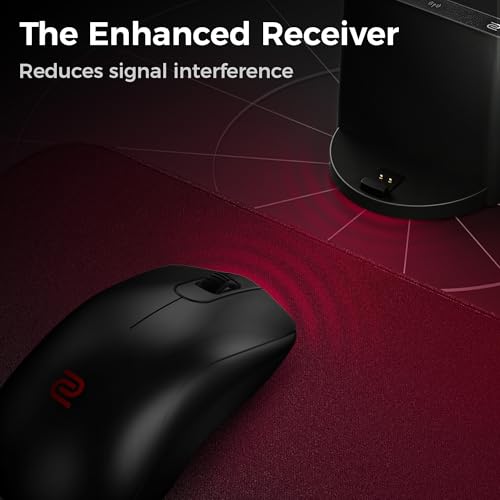 ZOWIE S2-DW 4K Mouse eSports wireless | scienza sportiva | ricevitore migliorato a 4K | 65g | simmetrico | senza driver | sensore 3950 | polling rate 4K - Mouse gaming - Immagine 4