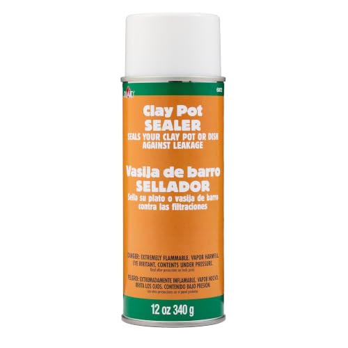 Plaid Clay Pot Sealer, 12oz, Clear