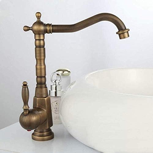 Robinet de cuisine en laiton pour évier de style maison de campagne