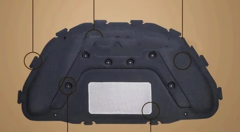 Insonorisant Capot BMW X1 E84 isolant phonique et thermique coton