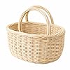 Yarlung 1/5 Inch x 65 Feet Reed Spline, Natural Rattan Cane Webbing Roll for Basket Weaving Supplies, Round Permeable Reed Coil Wicker Chair Repair for DIY Craft, Furniture Making, Winding, Modeling #5