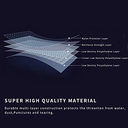 HIBAG Space Saver Bags, Vacuum Storage Bags, 10-Pack Vacuum Seal Bags (2 Jumbo, 2 Large, 2 Medium, 2 Small, 2 Roll-up) with Pump (10-Combo)