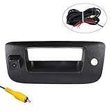OMOTOR Tailgate Backup Reverse Handle with Camera Fit for Chevrolet Silverado/GMC Sierra 2007 2008...