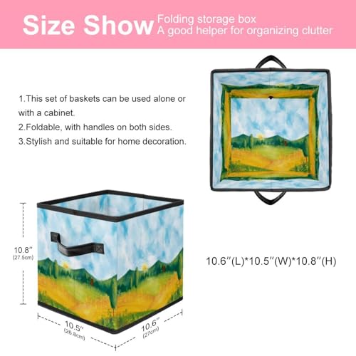 Cube de rangement en tissu pour ordonner la chambre d'enfant