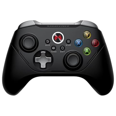 BEITONG Asura 2 Pro PC Controller Wireless Gaming Gamepad 6 Axis Gyro Motion Sensing,Compatible with Windows Switch Lite/OLED Steam Deck Tesla,Hall Effect Triggers/M Button (Black with Motion Control) Cover