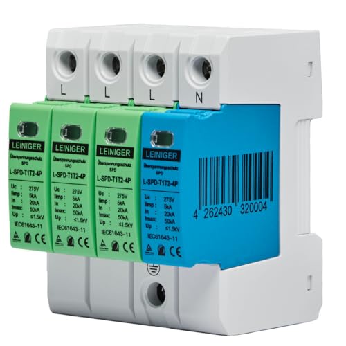 Leiniger L-SPD-T1T2-4P Überspannungsschutzgerät 4-Polig