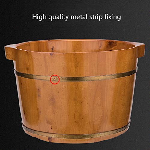 Spa de pies de madera extragrande para masajes y pedicura miniatura 4