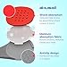 Akusoli Heel Pads for Shoes, Heel Inserts for Woman & Men - Shoe Pads Cushions and Protectors. Perfect for Womens & Mens Shoes Height Lift 1cm Inserts for Boots, Shock Absorption and Cushioning