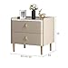 BGGJJ Bedside Table All Solid Wood Nightstand Simple Modern Small Cabinet Light Luxury Bedside Cabinet Bedroom Rock Panel Small Bedside Storage Cabinet Side Tables Bedroom(50x40x50cm)