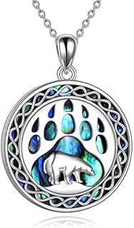 YAFEINI Sterling Silver Girl and Dragon/Horse/Pear/Phoenix Pendant Necklace Jewellery Gifts for Women Teen Girls