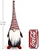 Ivenf 2 Pack 17 Inches Christmas Gnomes Gifts Decorations, Handmade Plush Tomte Swedish Scandinavian Gnome Christmas Decorations for The Home, Holiday Gnome Decor