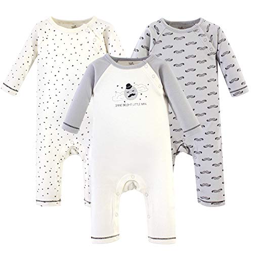 Image of Touched by Nature Baby Boys' Organic Cotton Coveralls