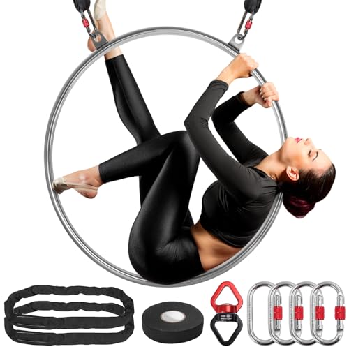 Professional Double-Ear Aerial Hoop Kit 90cm x 32mm Lyra