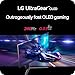 LG ‎27GS93QE 27-inch Ultragear OLED Gaming Monitor QHD 1440p 240Hz 0.03ms DisplayHDR True Black 400 AMD FreeSync Premium Pro NVIDIA G-Sync HDMI 2.1 DisplayPort Tilt/Height/Pivot Stand Black