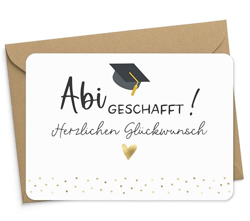 KuschelICH Abitur Karte DIN A6 mit Briefumschlag
