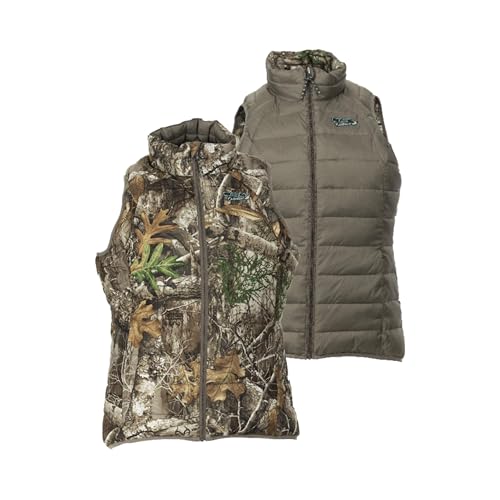 DOING SOMETHING GREAT Women's Reversible Puffer Hunting Vests
