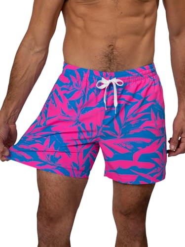 Image of Chubbies Men's Swim Trunks, Stretch Swimming Board Shorts, 5.5 inch Inseam
