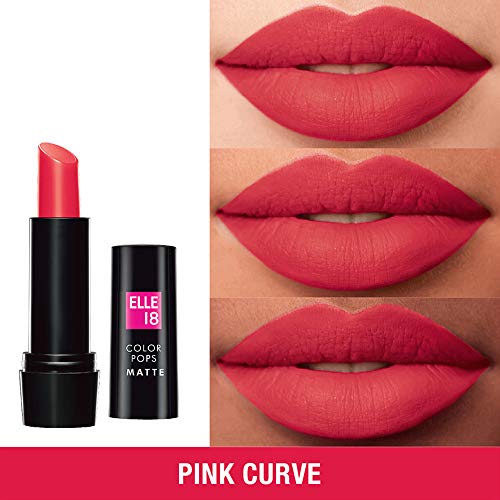 Image of Elle18 Color Pops Matte Lip Color, Pink Curve, 4.3 g