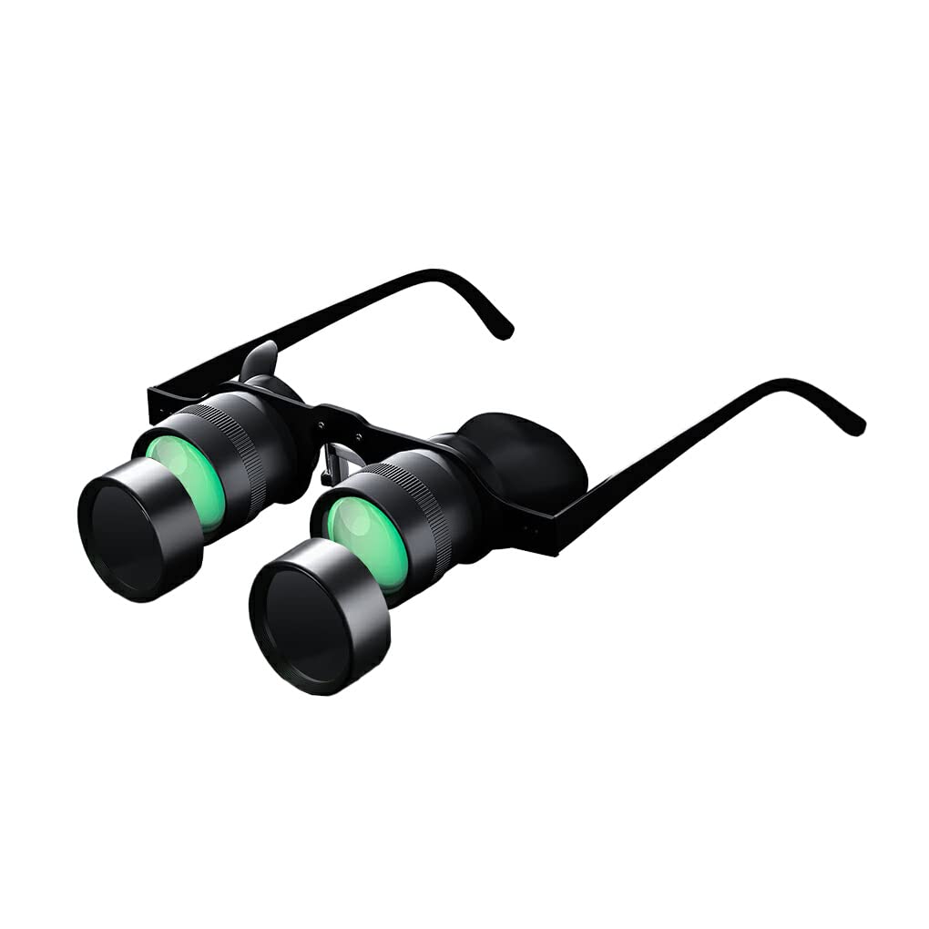 Gafas binoculares de pesca, lupa telescópica, herramienta para exteriores, observación de aves, caza, senderismo, conciertos, teatro, ópera, Tipo 2