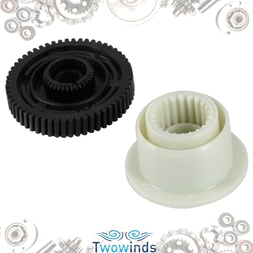 Twowinds - Aktuator Verteilergetriebe Krone 27107566296 Kompatibel mit BMW X3 E83, X5 E53 E53 E70, X6 E71 (2 Einheiten) - Motor Getriebe - Zubehör