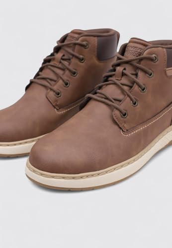 Image of Skechers Men's USA Garlan - Deno Round Toe Waterproof Lace Up