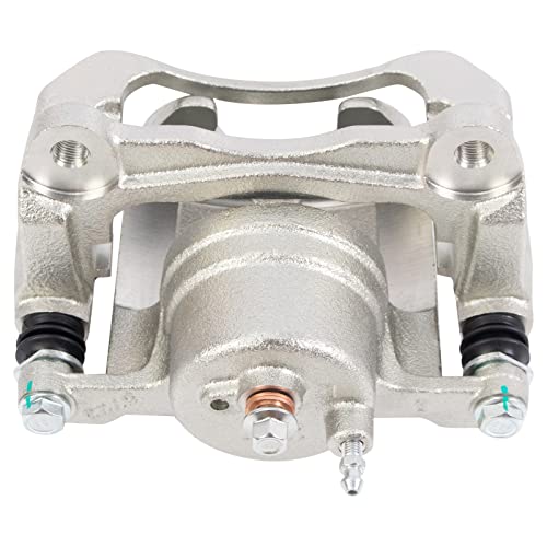 Image of TRQ Front Left Brake Caliper w /Bracket Drivers Side