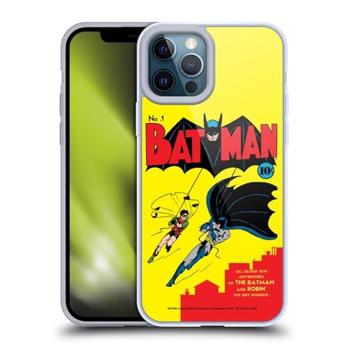 Carcasa silicona iPhone 12 Pro Max Robin DC Comics funda flexible anticaídas