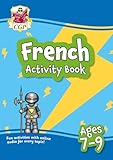 French Activity Book for Ages 7-9 (with Online Audio) (CGP KS2 Activity Books and Cards)