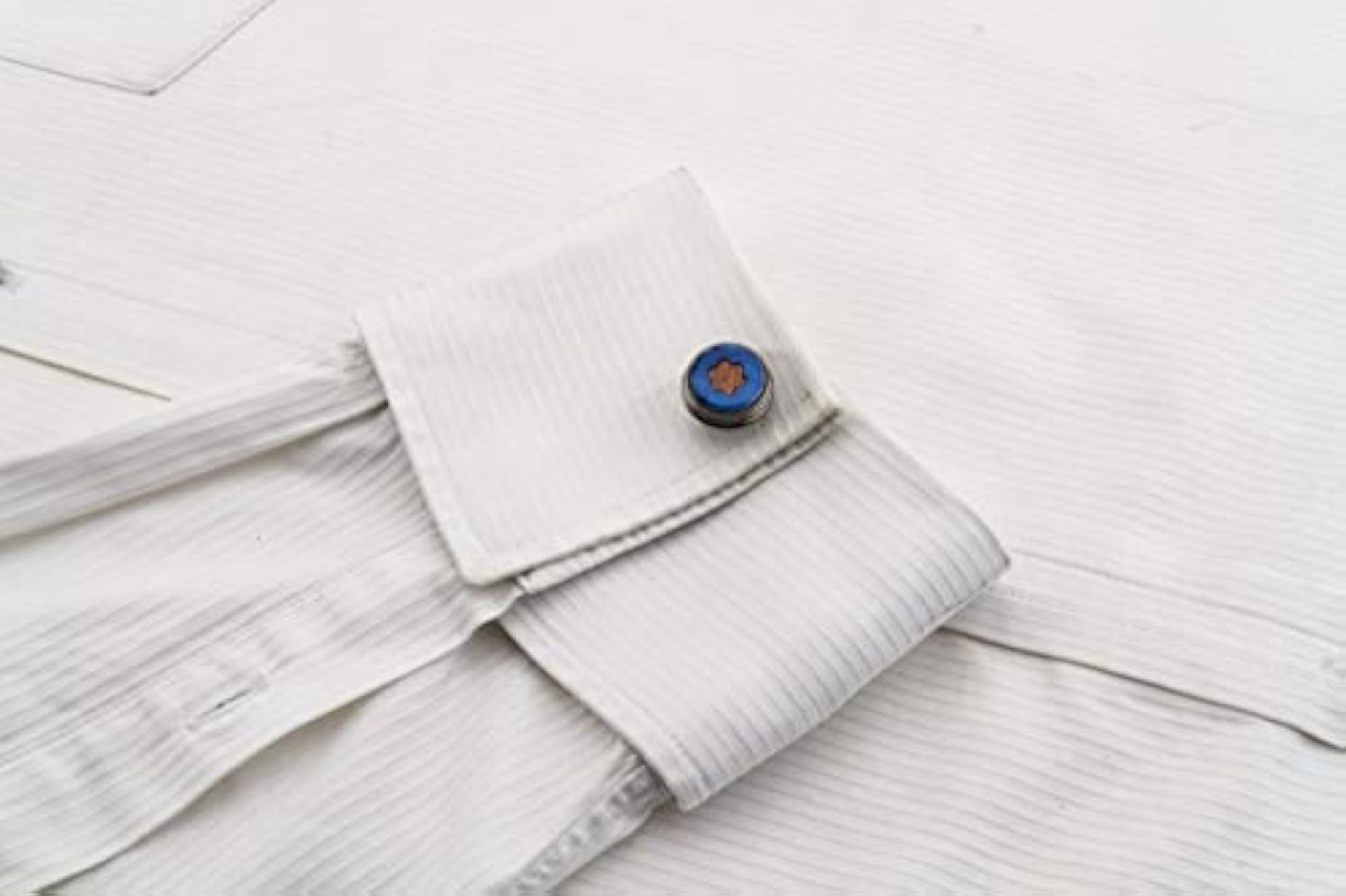 Men's Iconic Star Emblem Formal Executive Cufflinks