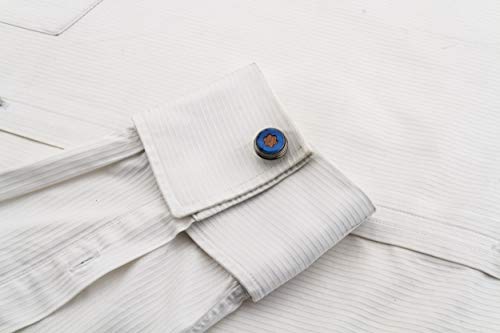 Men's Iconic Star Emblem Formal Executive Cufflinks