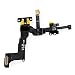 Johncase 1.2MP Front Facing Camera module w/Proximity Sensor + Microphone Flex Cable Replacement Part Compatible iPhone 5s (All Carierrs)