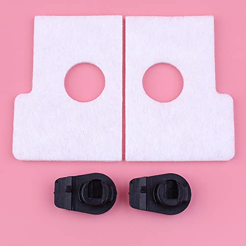 Kit boutons de verrouillage rotatifs et couvercle moteur anti-poussière MS180