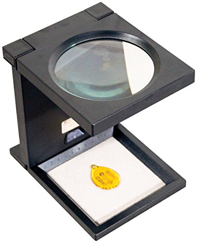 Eagle - Lupa LED de pie (2,5 aumentos, 110 mm)