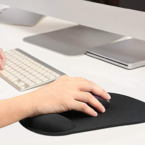 Aigemi Mouse Pad, Mouse Pad With Gel Wrist Support (Pink) #TOP6