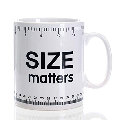 Home Essentials & Beyond 72901 32 oz. Size Matters Mug