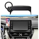 Car Phone Holder for 2019-2025 Toyota Corolla Accessories/Corolla Hatchback Accessories, 2023-2025 Corolla Cross Accessories,Compatible MagSafe Phone Mount with 360° Rotation(8 inch Screen Fixed Clip)