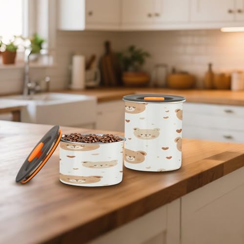 Contenedor Hermético de Acero Inoxidable para Café 17oz miniatura 7