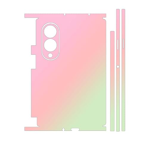 TRIPLE RIVER�EFor Galaxy Z Fold 8 �w�ʕی�t�B���� +���ʕی�t�B���� TPU�f�� �Z�b�g5���� ���ʃV�[���h �w�ʃV�[���h(�s���N�O���[��)