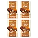 choccart Assorted Dubai Chocolate Bars – 4 Pack Bundle | Premium Milk Chocolate Variety Pack | Mango, Pistachio, Strawberry & Tiramisu | 4 x 20g | Made in UAE (Tiramisu)