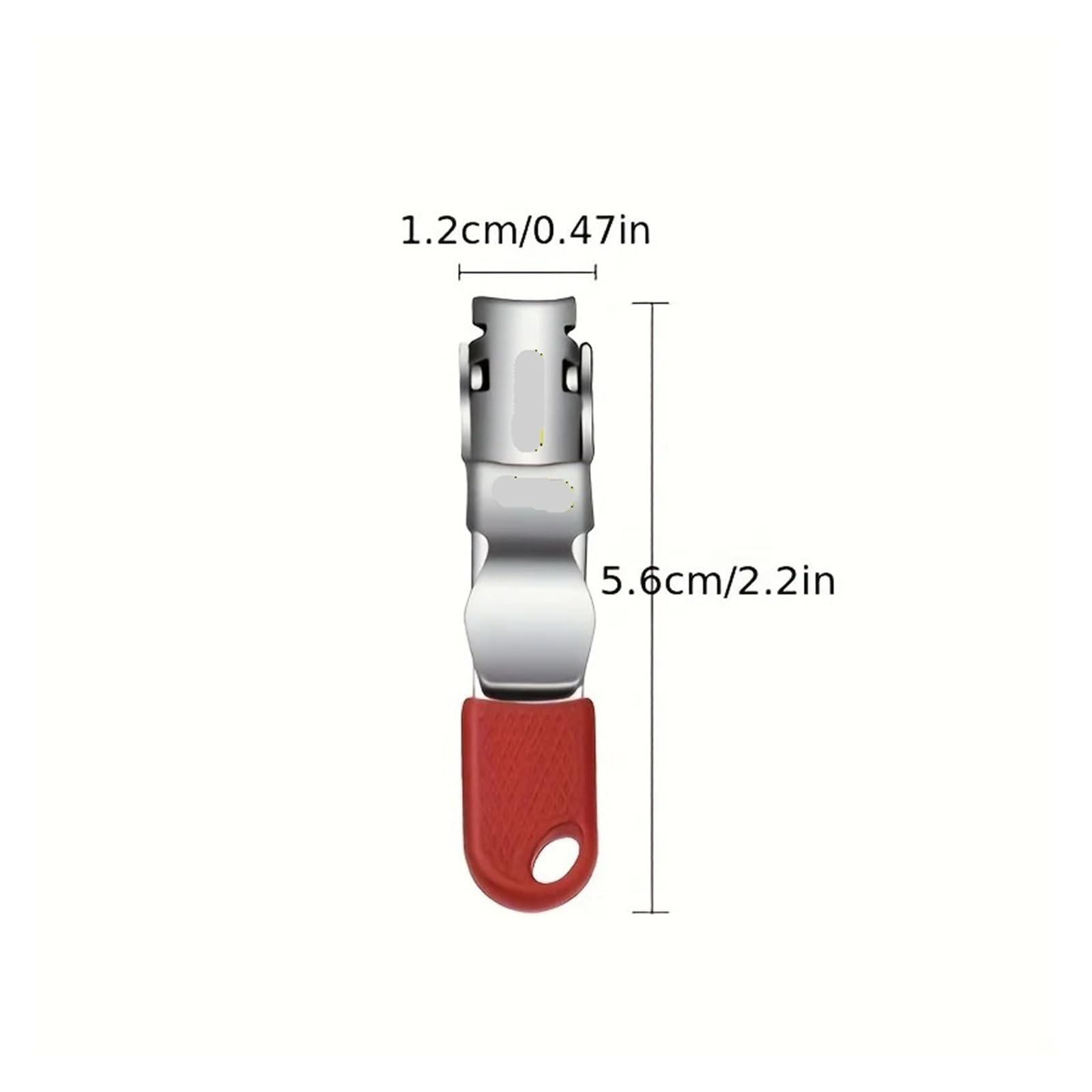 Nagelschere, kompatibel mit Universal, Mini-Klappschere aus Edelstahl | Tragbarer Nagelknipser mit Schlüsselanhänger(6 pcs)