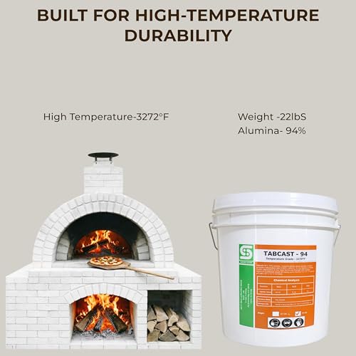 Cemento refractario fundible para horno con alta resistencia al calor miniatura 2