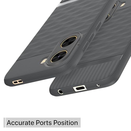 Image of Shockproof Case for Poco C71 4G / Redmi A5 4G | Full Camera Protection | TPU Flexible Back Cover for Poco C71 4G / Redmi A5 4G (Graphite Grey)