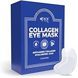 LA PURE Luxury Collagen Eye Mask, Premium Anti Aging Products with Hyaluronic Acid | Under Eye Patches, Under Eye Bags Treatment, Eye Mask for Puffy Eyes | (15 Pairs)