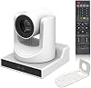 Cámara PTZ SMTAV, 30X AI Tracking con Zoom y Salidas HDMI/SDI/USB3.0/IP para Reuniones, Iglesia, Eventos, Enseñanza (Zoom Óptico 30X, Blanco) 2
